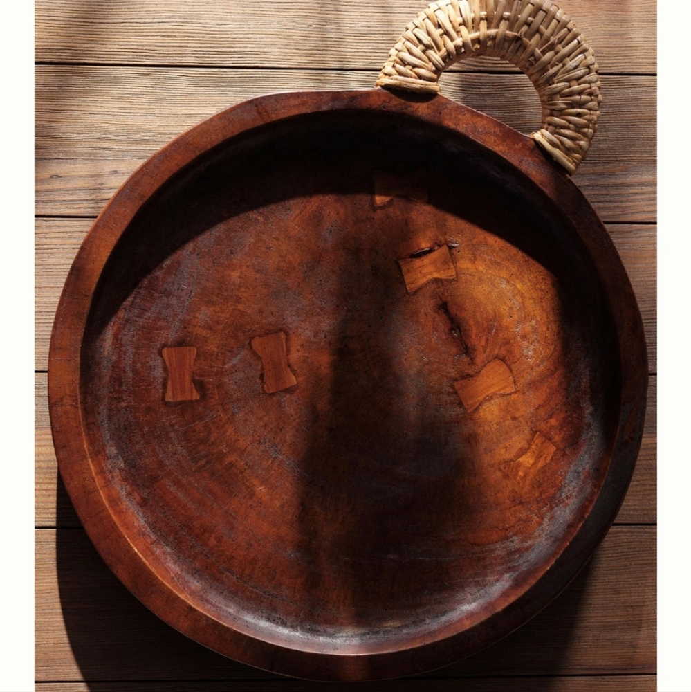 NWT Amber Lewis for Anthropologie Woven Tray New with tag - Picture 2 of 8